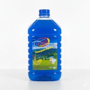 Detergente liquido concentrado UDE Azul 5 Lts